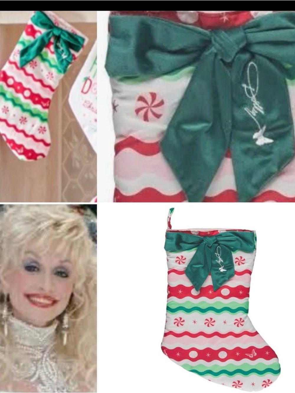 Dolly Parton limited edition Christmas Stocking